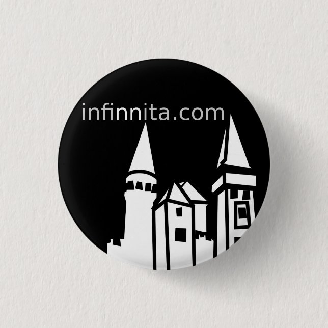 Bottom Princesa de Cristal 3 Cm Round Badge (Front)