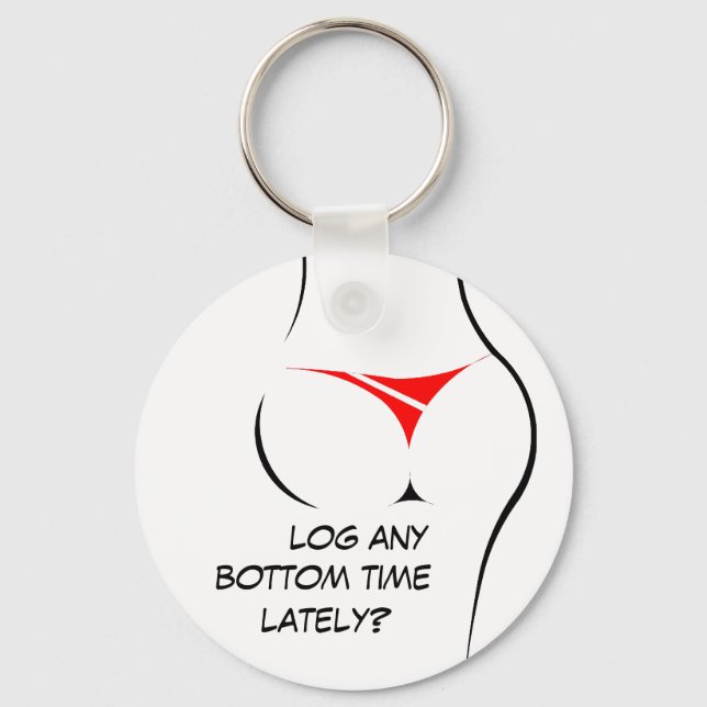 Bottom Time Keychain (Front)