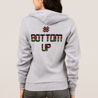 Bottom-up Hashtag Kenya 3D Flag Text Colours Desig