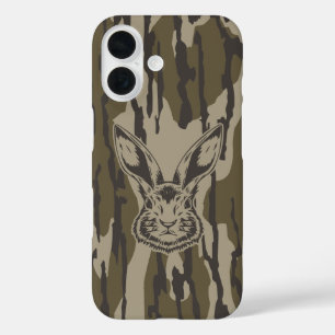 Bottomland Camo Hunting Camo Rabbit iPhone 16 Case