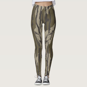 Bottomland Camo Hunting Camo Rabbit Leggings