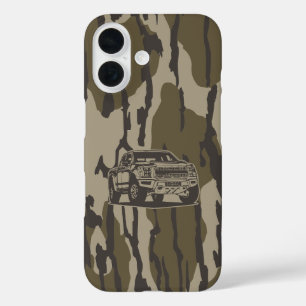 Bottomland Camo Truck Off Road Hunting Camo iPhone 16 Case
