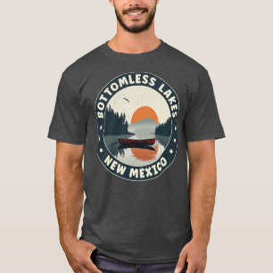 Bottomless Lakes New Mexico Sunset T-Shirt