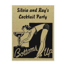 Bottoms Up Cocktail Party Personalised