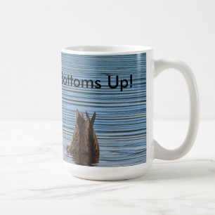 Bottoms Up Coffee Mug
