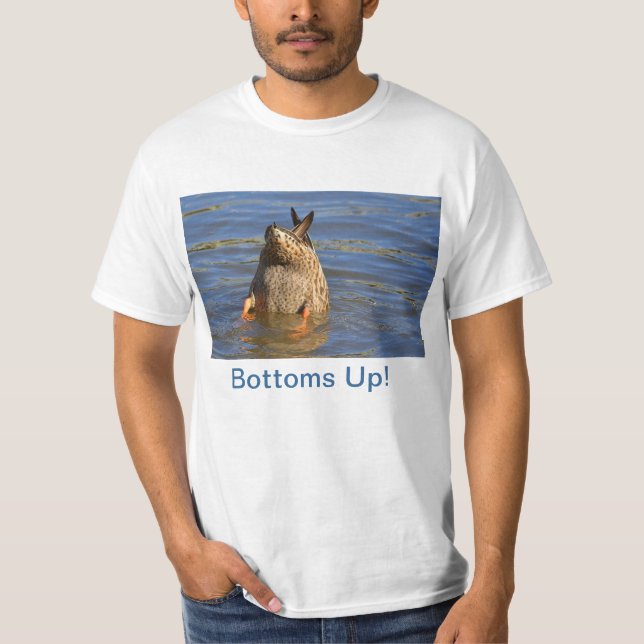 Bottoms Up Duck T Shirt (Front)