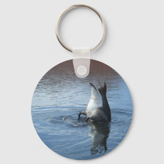 Bottom's Up Key Ring