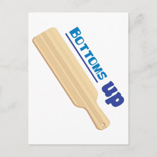 Bottoms Up Postcard