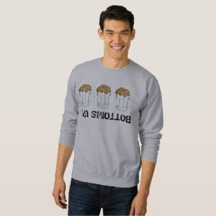 Bottoms Up Upside Down Beer Ale Mug Oktoberfest Sweatshirt