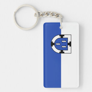 Bottrop city emblem flag germany symbol sign coat  key ring