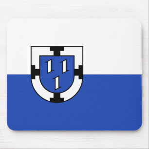 Bottrop city emblem flag germany symbol sign coat mouse pad