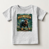 Botweiler Illustration – Robot Rottweiler Funny