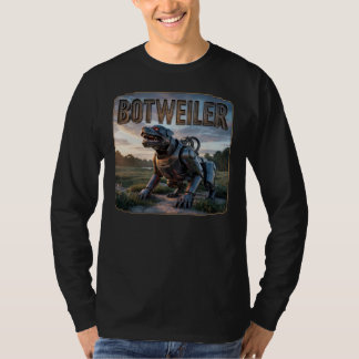 Botweiler Photographic – Robot Rottweiler Funny T-Shirt