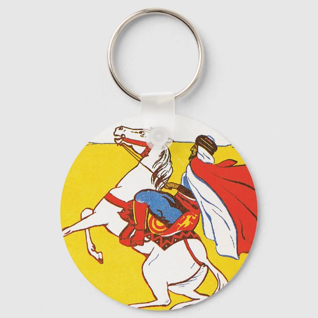Bou-Saada Hotel Du Caid Key Ring (Front)