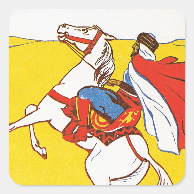 Bou-Saada Hotel Du Caid Square Sticker (Front)