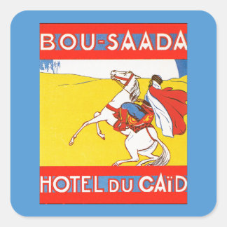 Bou-Saada Hotel Du Caid Square Sticker