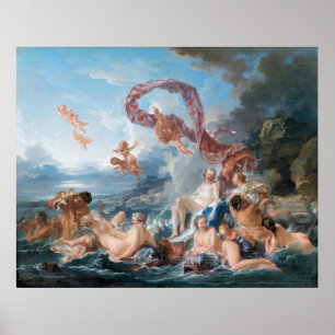 Boucher's The Triumph of Venus  Poster