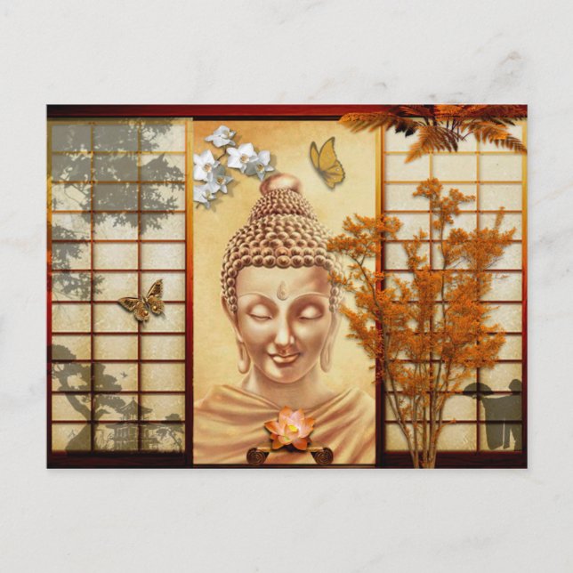 Bouddha inspiration postcard (Front)