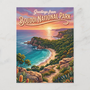 Bouddi National Park Australia Postcard