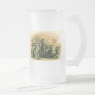 Boudica Frosted Glass Beer Mug