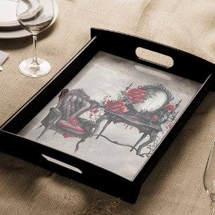 Boudoir Vanity Mirror and Victorian Parlour Chai Tissue Paper