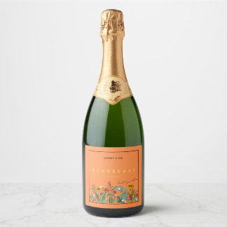 Boudreaux Bubbly - Courtney's Edition (Version 2) Sparkling Wine Label