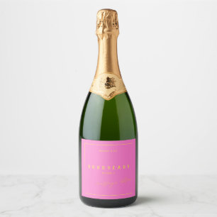 Boudreaux Bubbly - Courtney's Edition (Version 5) Sparkling Wine Label