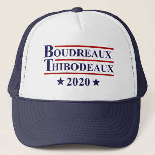 Boudreaux & Thibodeaux 2020 Louisiana Election Trucker Hat