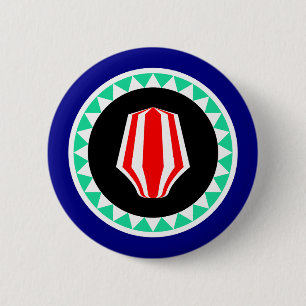 Bougainville Autonomous Region flag 6 Cm Round Badge