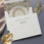 Bougainvillea Art Nouveau Vintage Mucha Envelope<br><div class="desc">Wrap your wedding invitation in an envelope as elegant as its message. Our Bougainvillea Art Nouveau Wedding Envelopes are a perfect harmony of tradition and aesthetics, inspired by the unrivaled work of Alphonse Mucha. Mucha, a legendary Czech artist, became synonymous with the Art Nouveau movement in the early 20th century....</div>