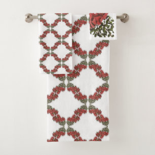 Bougainvillea Bath Towels