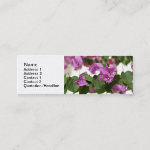 Bougainvillea Business Card Templates