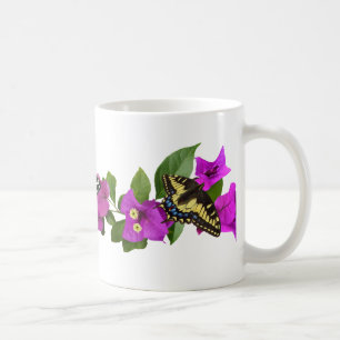 Bougainvillea Butterfly Mug
