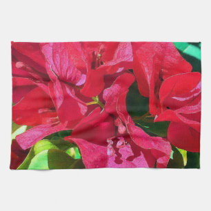 Bougainvillea Closeup Kitchen Towels