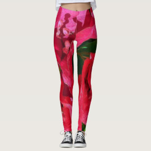 Bougainvillea Closeup Leggings