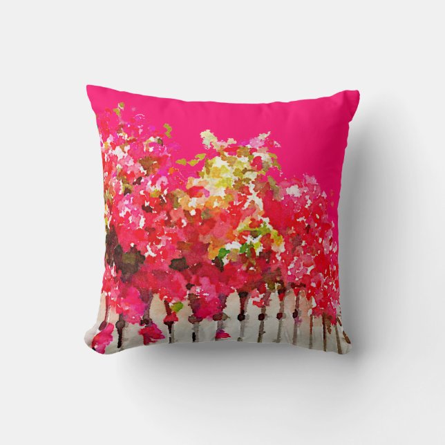 Bougainvillea Cushion (Front)
