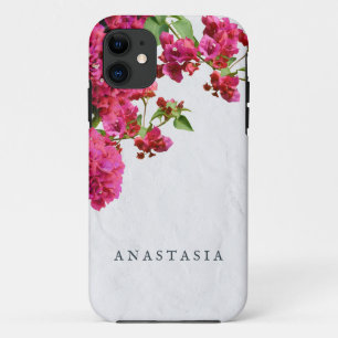 Bougainvillea Floral Mediterranean Greek Island Case-Mate iPhone Case