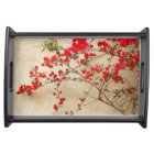 Bougainvillea Flowers Serving Tray