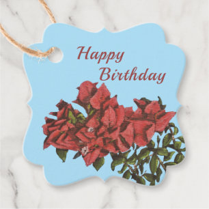 Bougainvillea Gift / Favour Tags