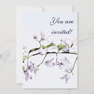 Bougainvillea Invitation