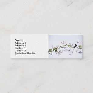 Bougainvillea Mini Business Card