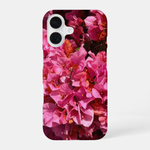 Bougainvillea Pink Tropical Vining Shrub Photo iPhone 16 Case