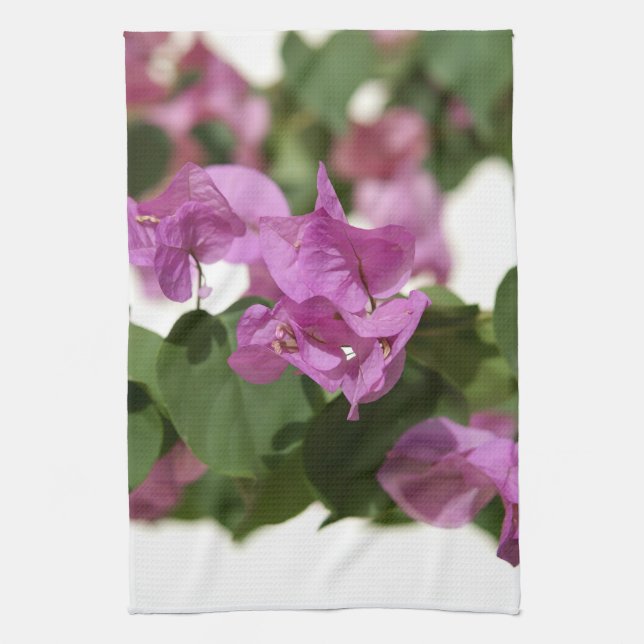 Bougainvillea Tea Towel (Vertical)