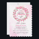 Bougainvillea Tropical Wildflower Bridal Shower Invitation<br><div class="desc">Discover timeless elegance and enchanting designs in our exquisite wedding invitation collection. Each card is a masterpiece,  beautifully crafted to capture the essence of your special day.</div>
