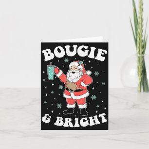 Bougie & Bright Funny Christmas Santa Claus Card