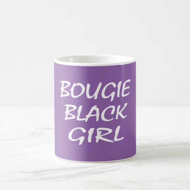 Bougie Black Girl Coffee Mug (Center)