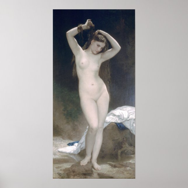 Bouguereau - Baigneuse Poster (Front)