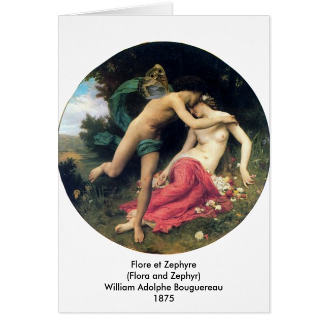 Bouguereau - Flore et Zephyre (Front)