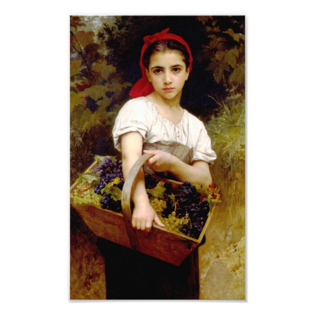 Bouguereau Harvester Print (Front)