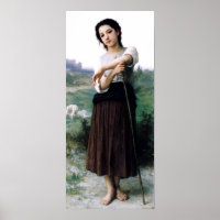 Bouguereau - Jeune Bergere Debout